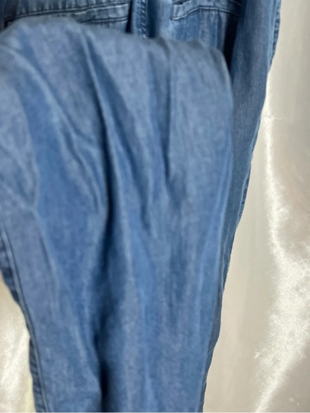 Club Monaco Dennya Denim Jumpsuit Blue Overalls Size 2